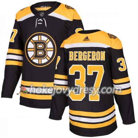 Pánské Hokejový Dres Boston Bruins Patrice Bergeron 37 Adidas 2017-2018 Černá Authentic